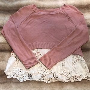 American Eagle crop sweater ✨